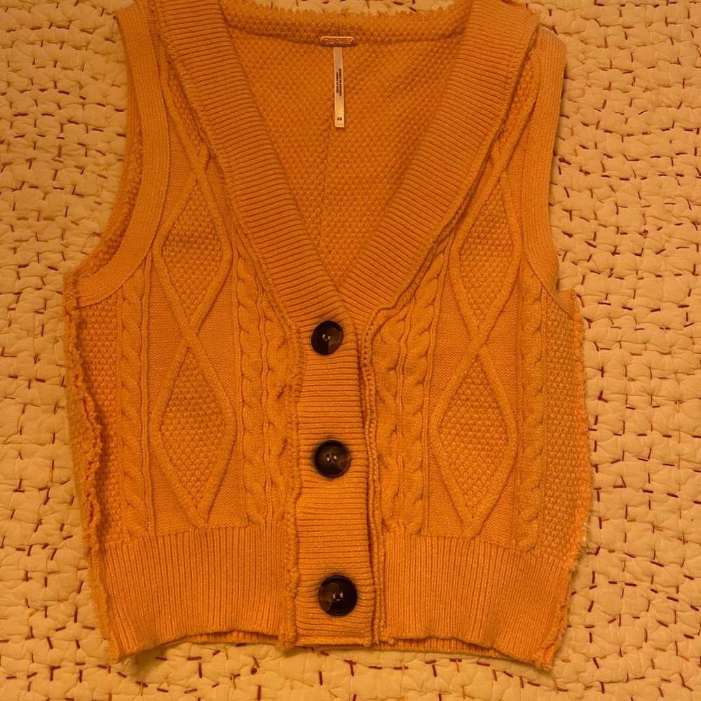 Super cute free people stylish vest